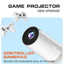 Proyector 2 en 1 con videojuegos